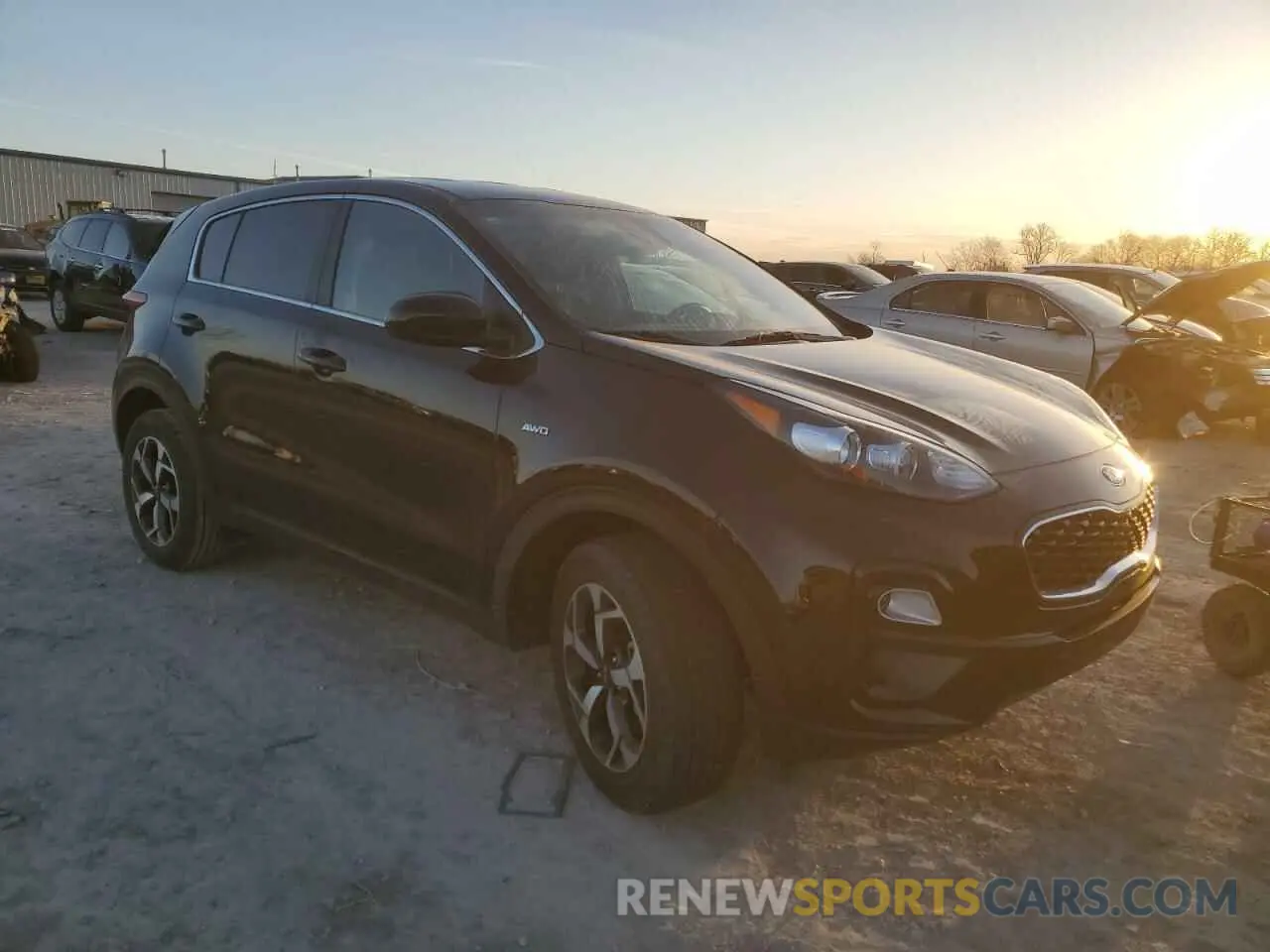 4 Фотография поврежденного автомобиля KNDPMCAC8N7993274 KIA SPORTAGE 2022