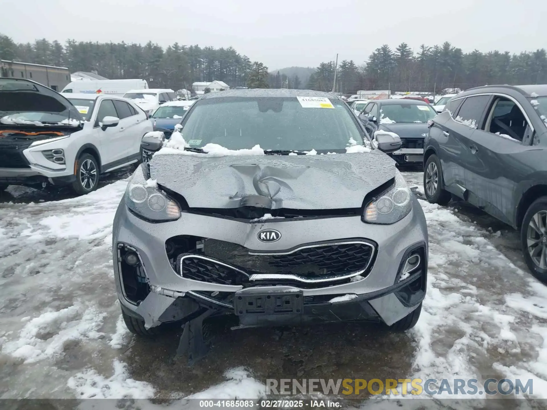 11 Photograph of a damaged car KNDPMCAC9N7020470 KIA SPORTAGE 2022