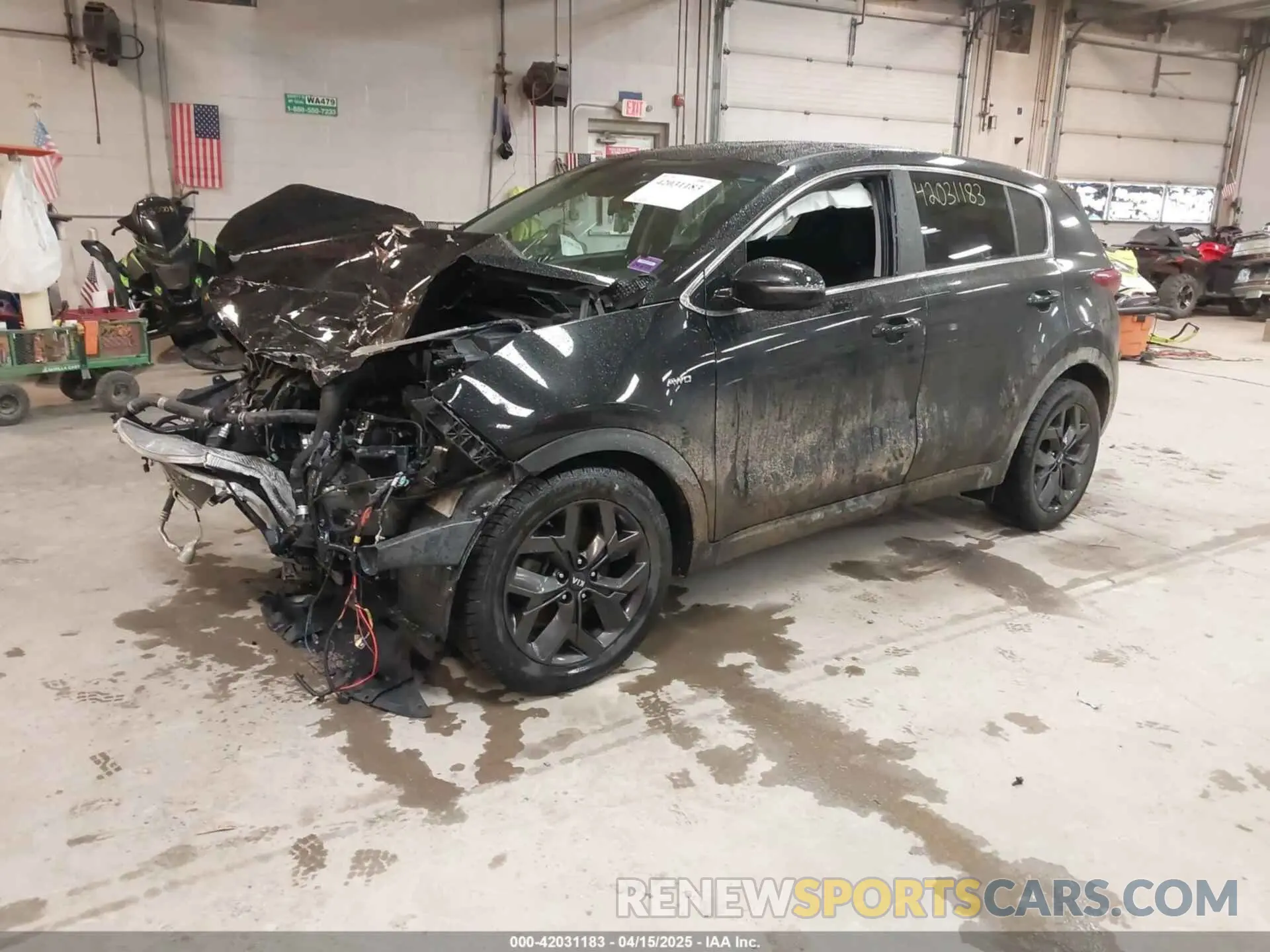 2 Photograph of a damaged car KNDPMCACXN7002186 KIA SPORTAGE 2022