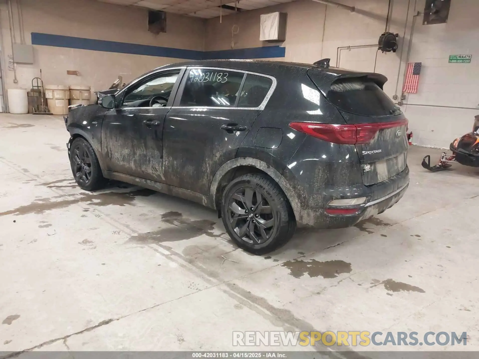 3 Photograph of a damaged car KNDPMCACXN7002186 KIA SPORTAGE 2022