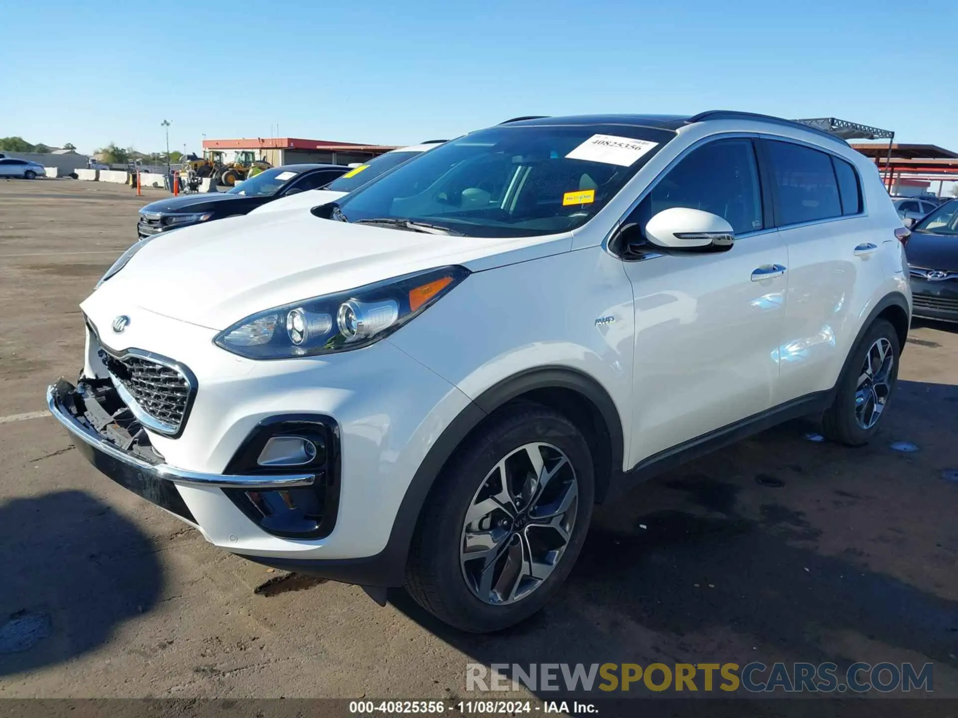 2 Фотография поврежденного автомобиля KNDPNCAC6N7949822 KIA SPORTAGE 2022