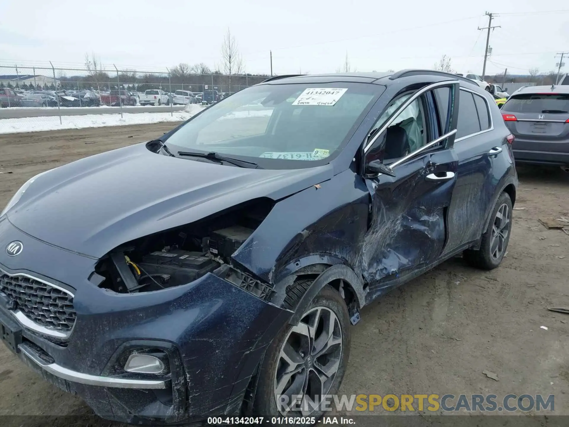 6 Photograph of a damaged car KNDPNCAC9N7986637 KIA SPORTAGE 2022