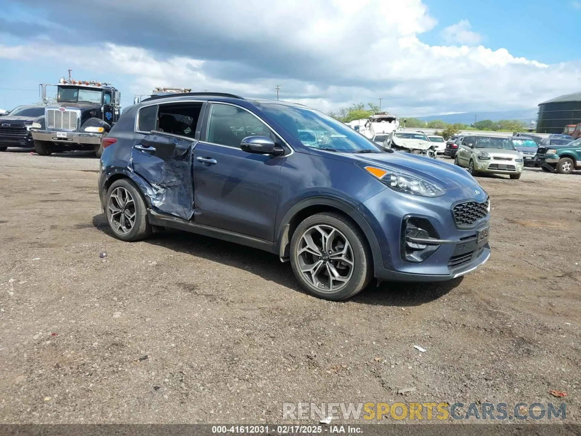 1 Photograph of a damaged car KNDPR3A62N7972836 KIA SPORTAGE 2022