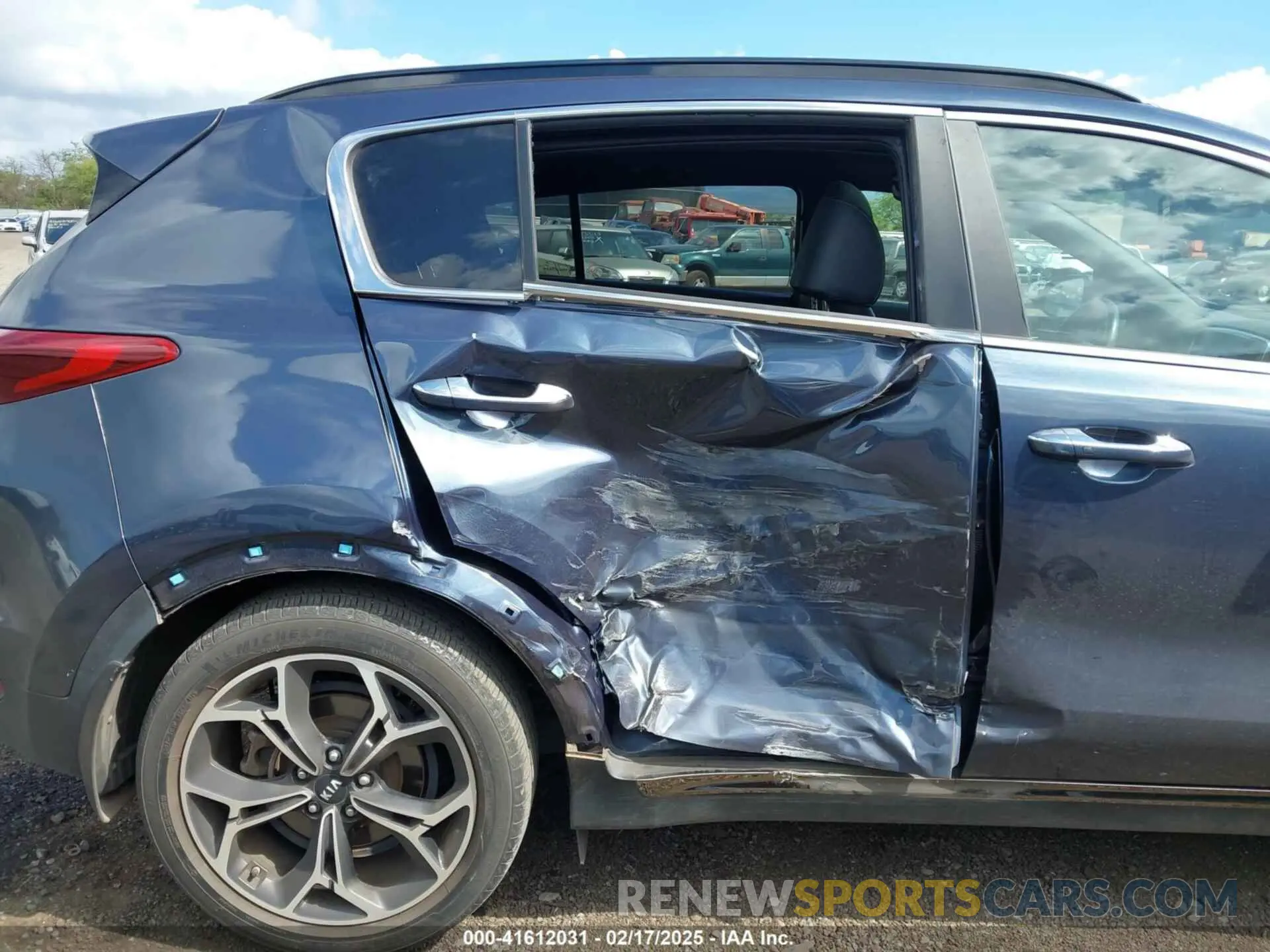 6 Photograph of a damaged car KNDPR3A62N7972836 KIA SPORTAGE 2022