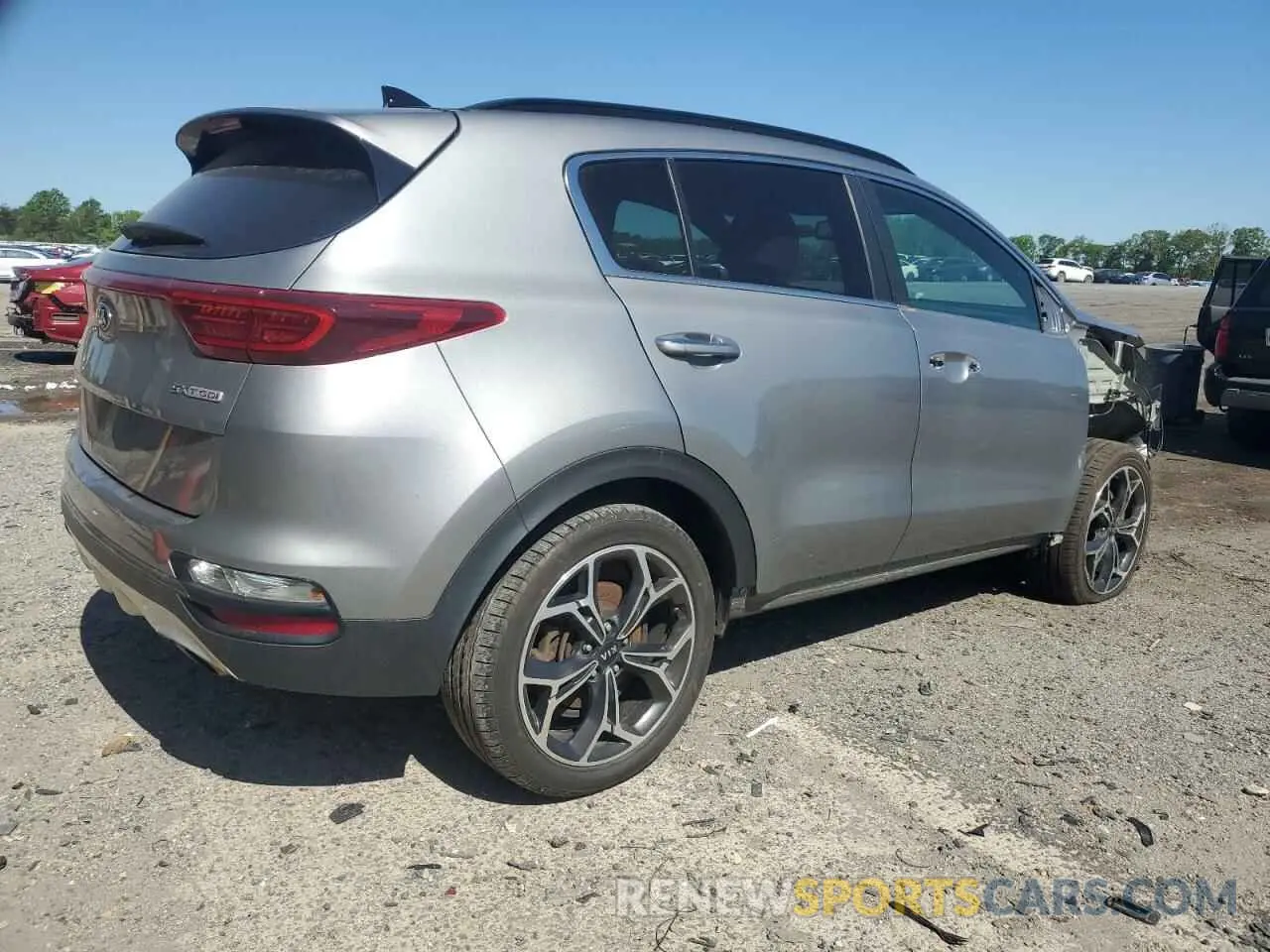 3 Photograph of a damaged car KNDPRCA60N7950866 KIA SPORTAGE 2022
