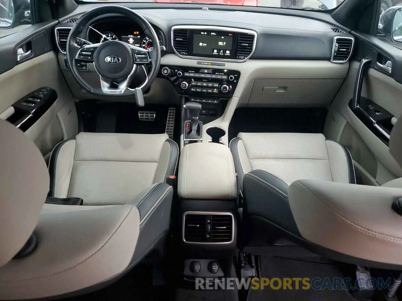 8 Photograph of a damaged car KNDPRCA61N7954005 KIA SPORTAGE 2022