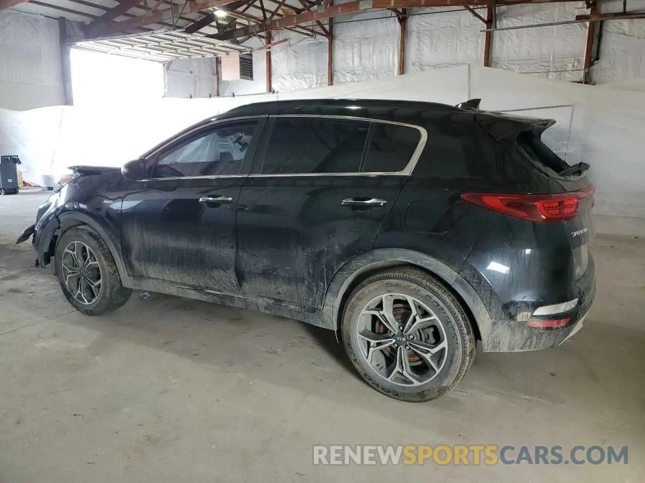2 Фотография поврежденного автомобиля KNDPRCA68N7994145 KIA SPORTAGE 2022