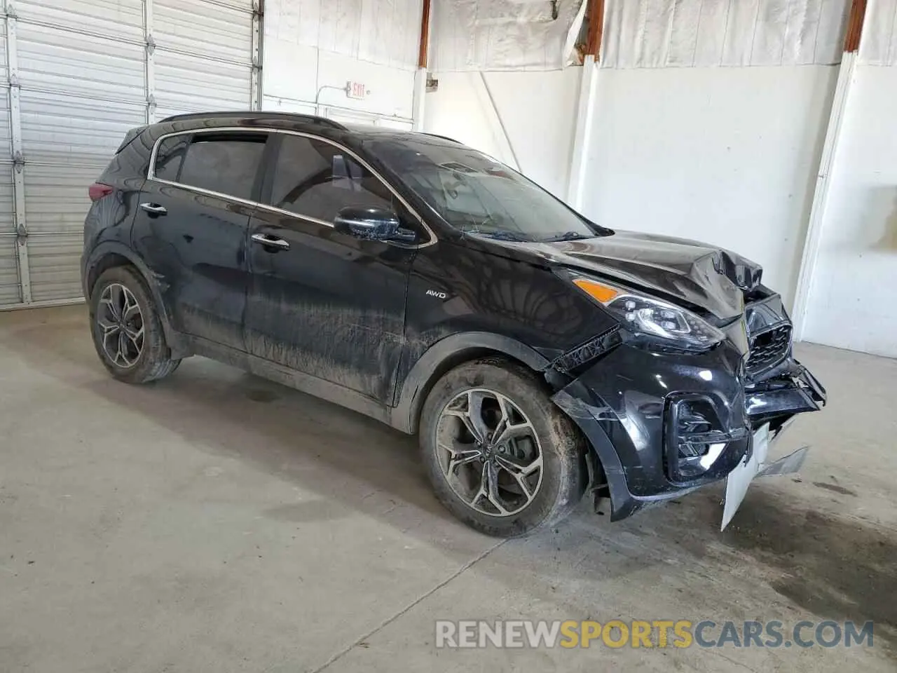 4 Фотография поврежденного автомобиля KNDPRCA68N7994145 KIA SPORTAGE 2022