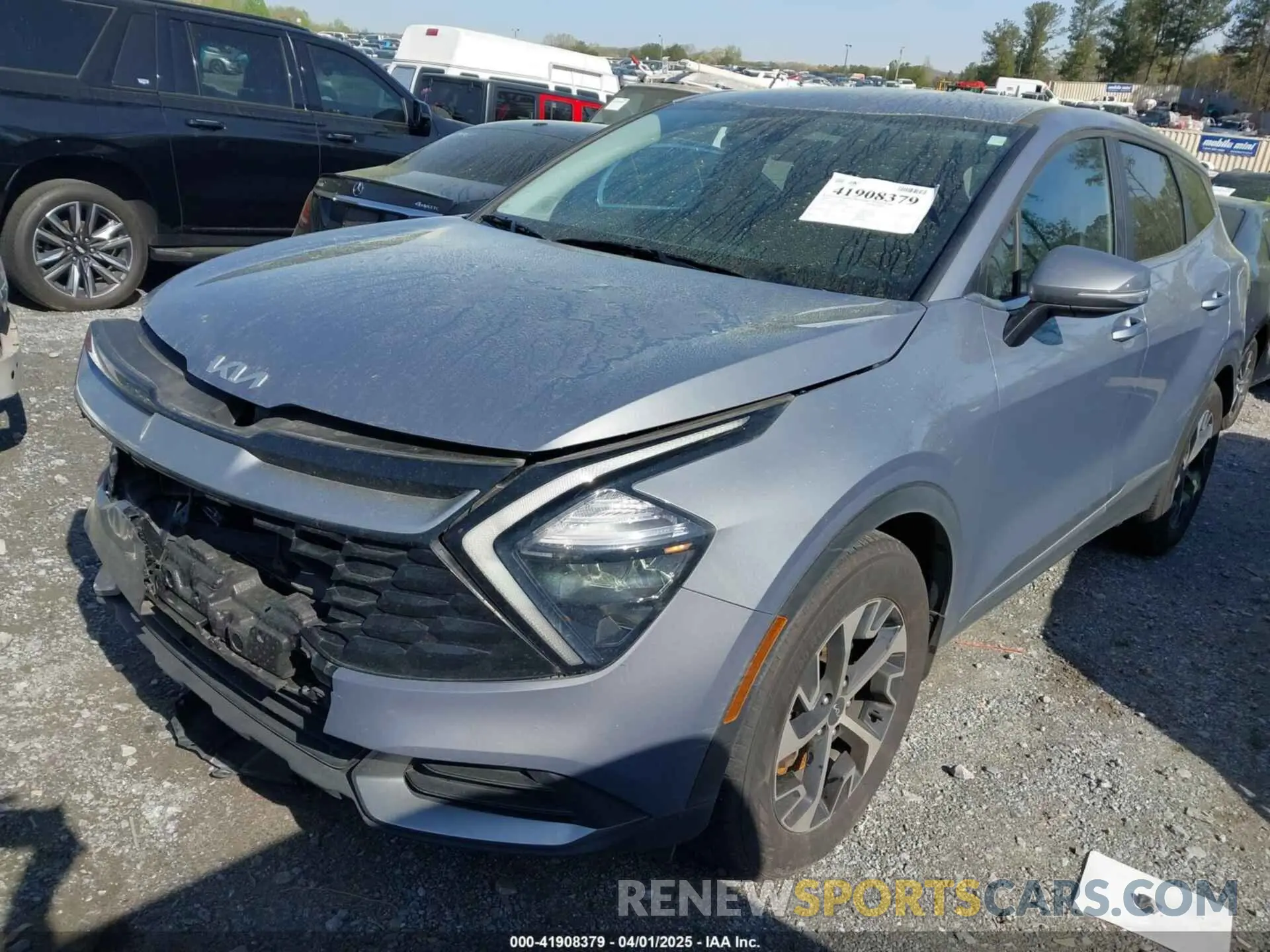 2 Photograph of a damaged car 5XYK33AF1PG083401 KIA SPORTAGE 2023