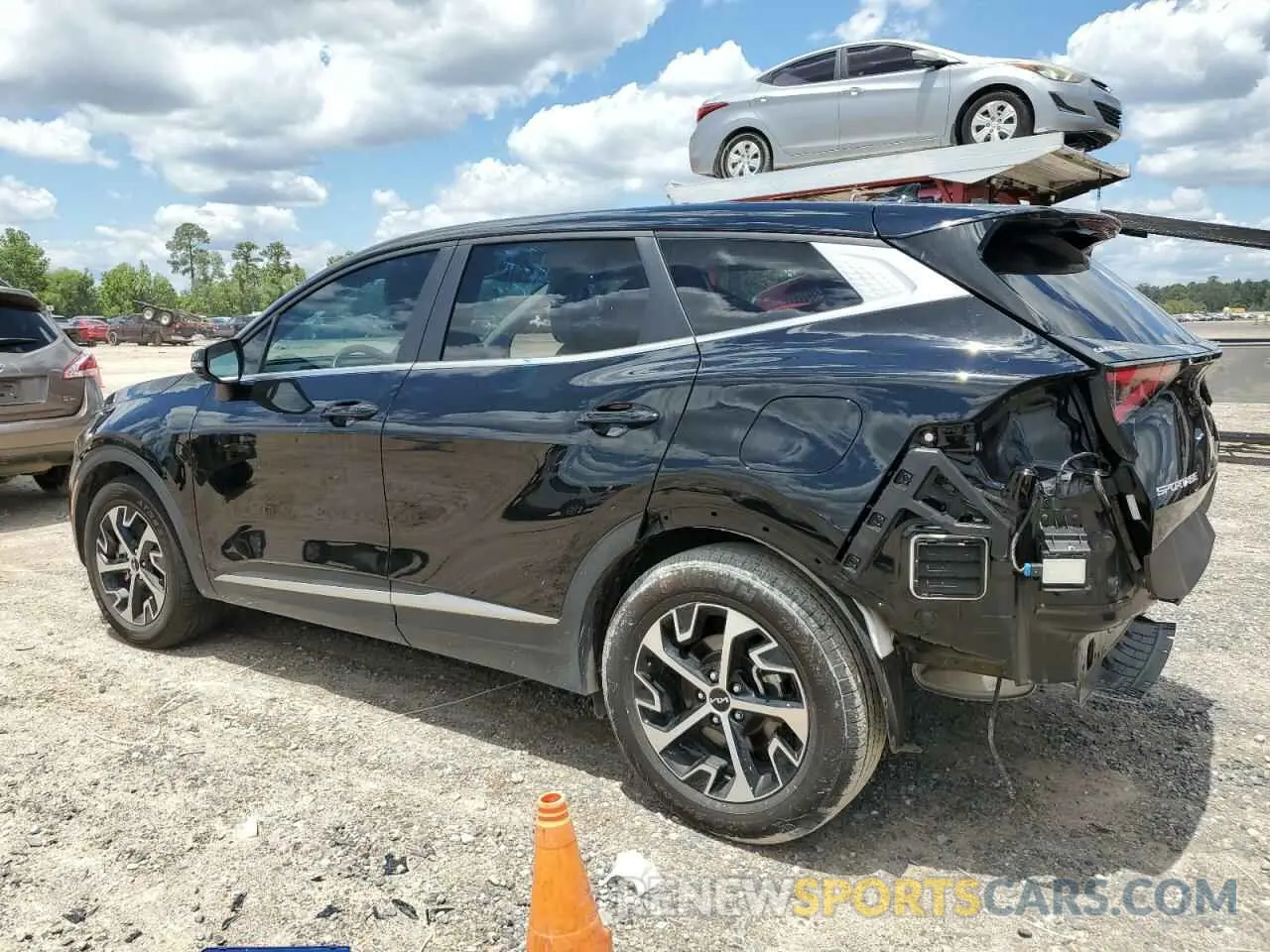 2 Фотография поврежденного автомобиля 5XYK33AF1PG084922 KIA SPORTAGE 2023