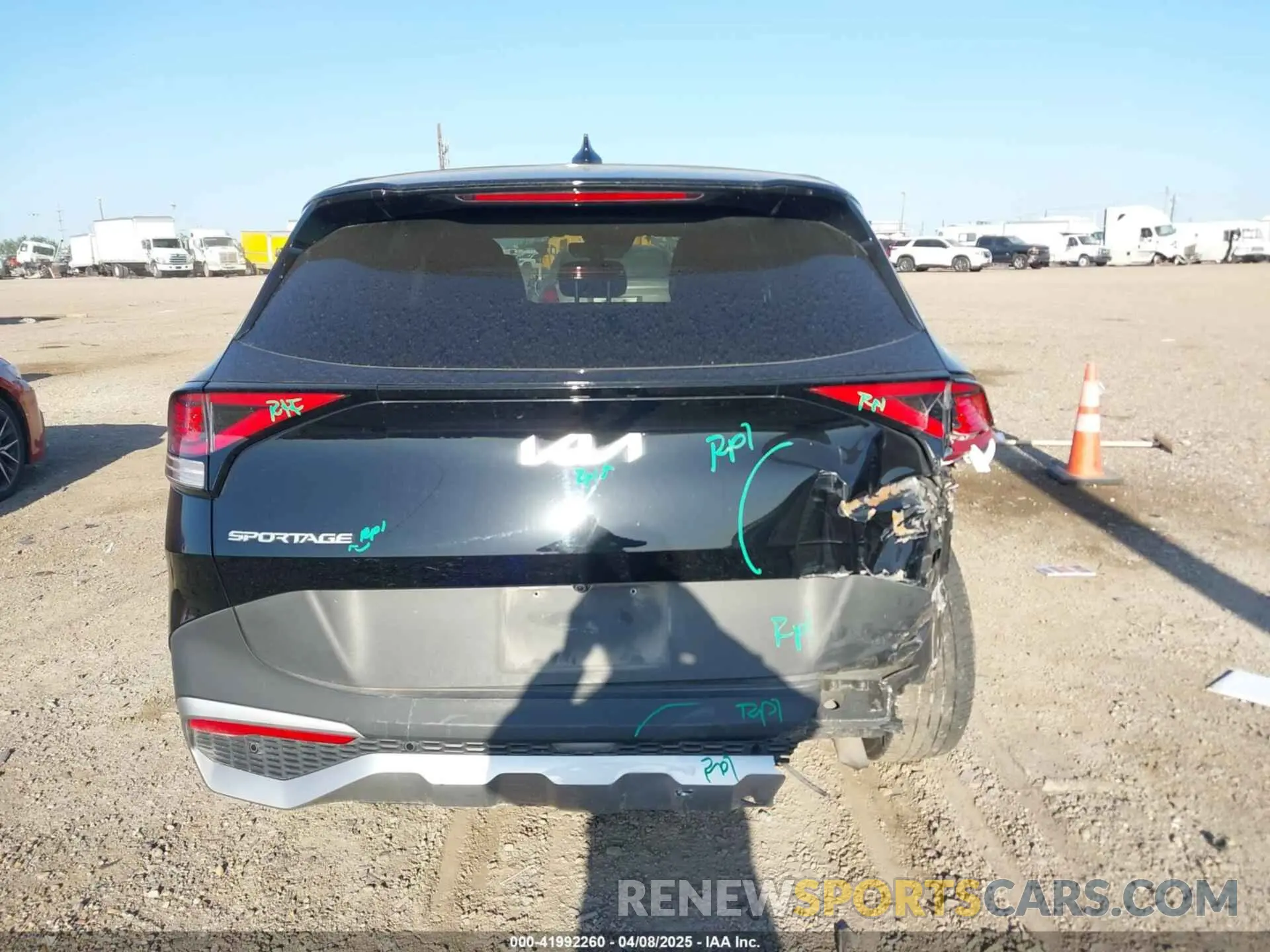 16 Photograph of a damaged car 5XYK33AF3PG049539 KIA SPORTAGE 2023