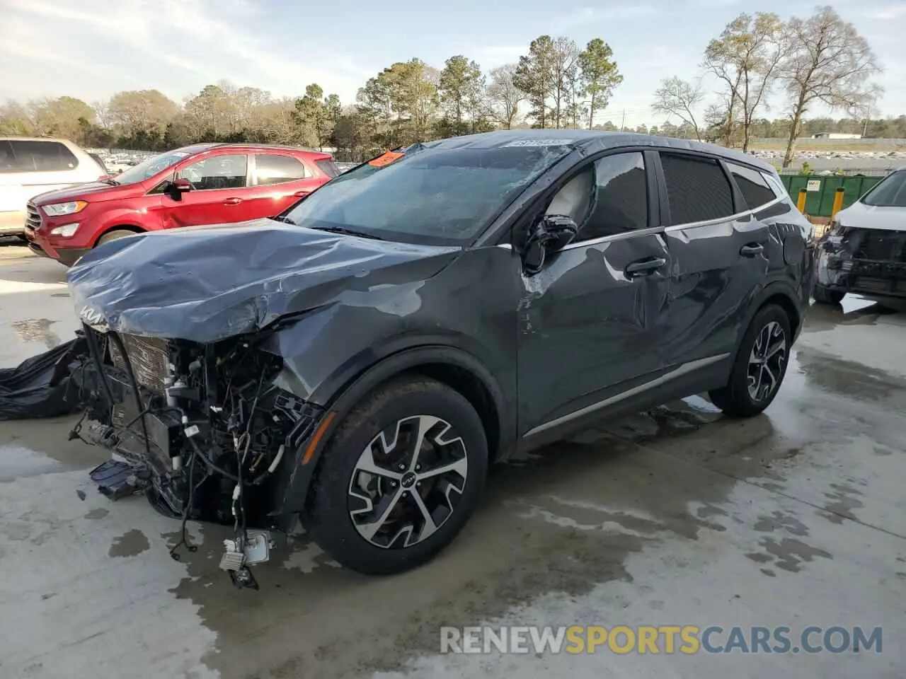 1 Photograph of a damaged car 5XYK33AF4PG026335 KIA SPORTAGE 2023