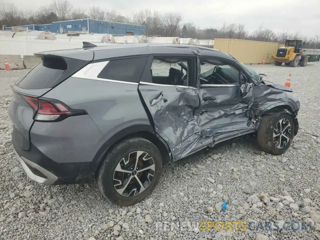 3 Фотография поврежденного автомобиля 5XYK33AF5PG101883 KIA SPORTAGE 2023