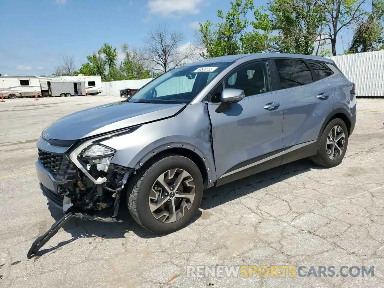 1 Фотография поврежденного автомобиля 5XYK33AF5PG123074 KIA SPORTAGE 2023