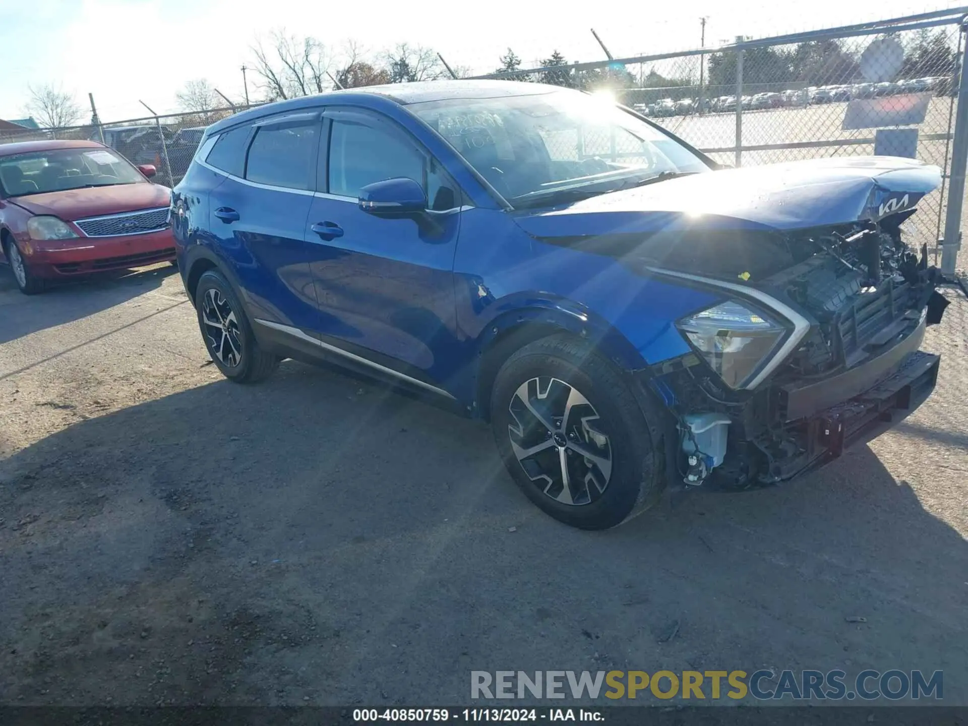 1 Фотография поврежденного автомобиля 5XYK33AF7PG043842 KIA SPORTAGE 2023