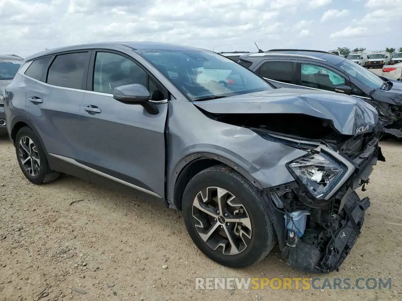 4 Фотография поврежденного автомобиля 5XYK33AF9PG084621 KIA SPORTAGE 2023