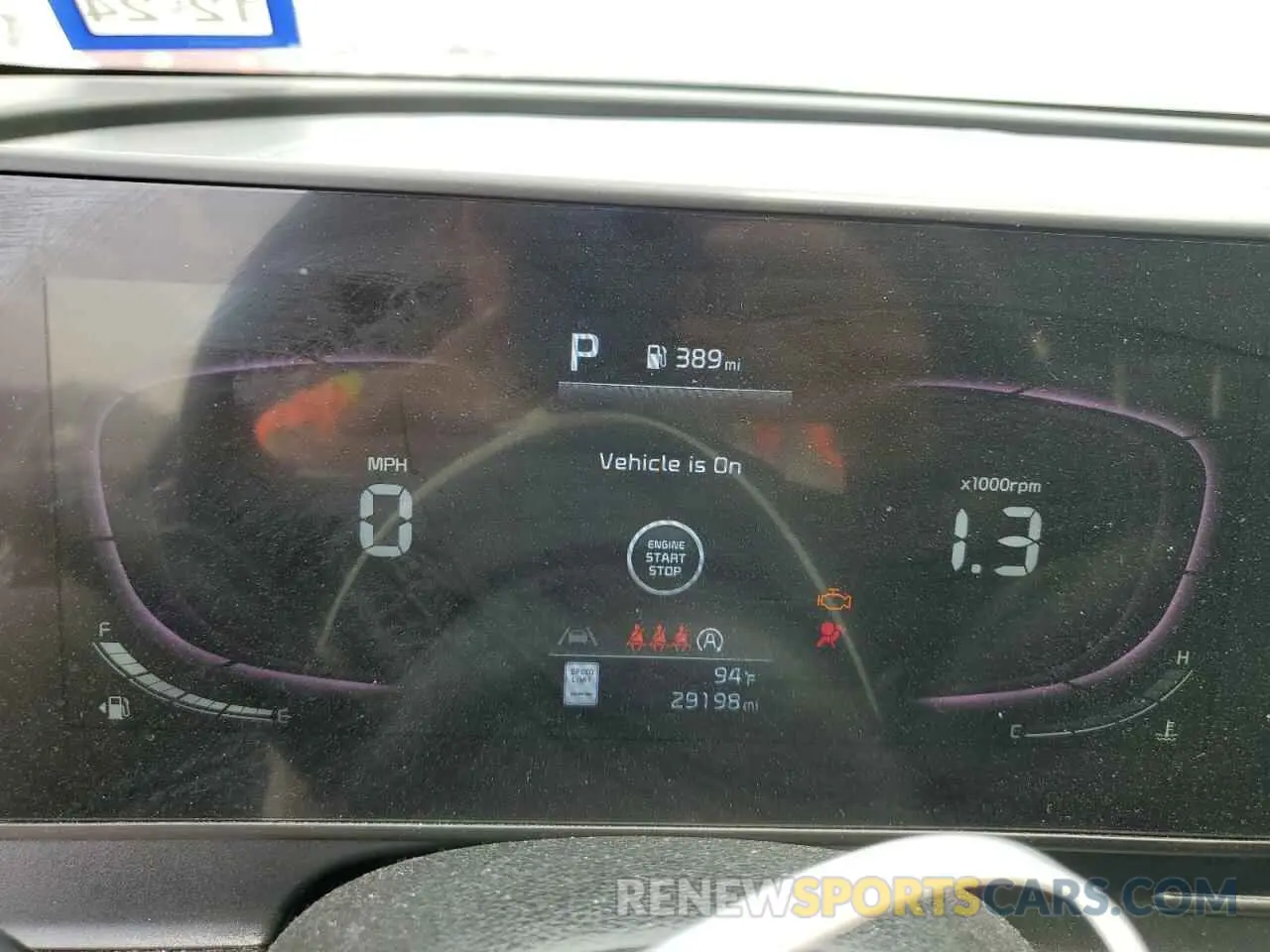 9 Фотография поврежденного автомобиля 5XYK33AF9PG084621 KIA SPORTAGE 2023