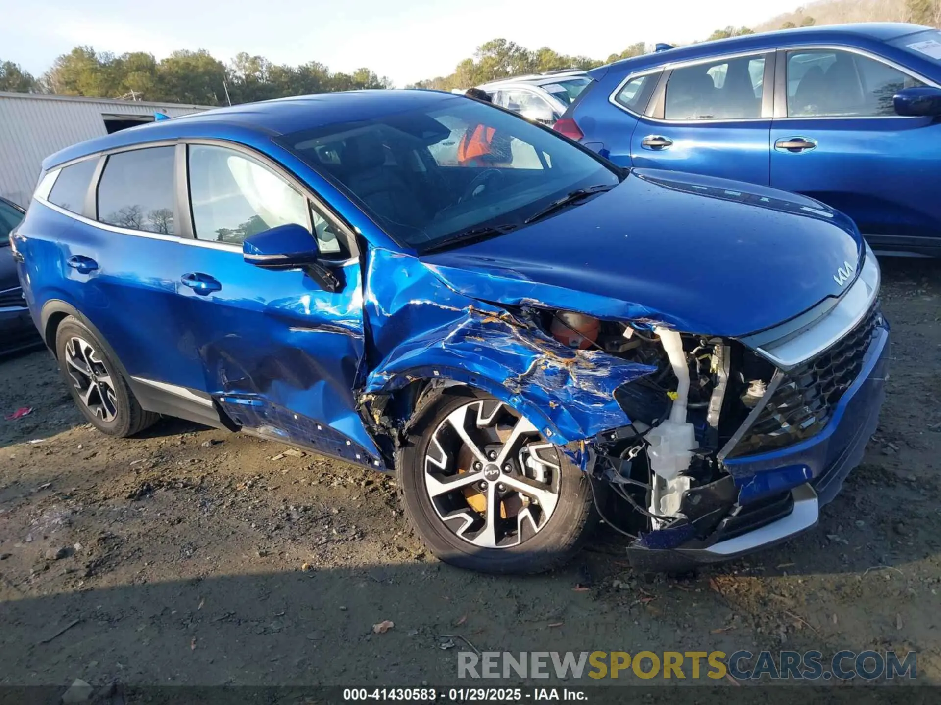 1 Photograph of a damaged car 5XYK33AFXPG026565 KIA SPORTAGE 2023