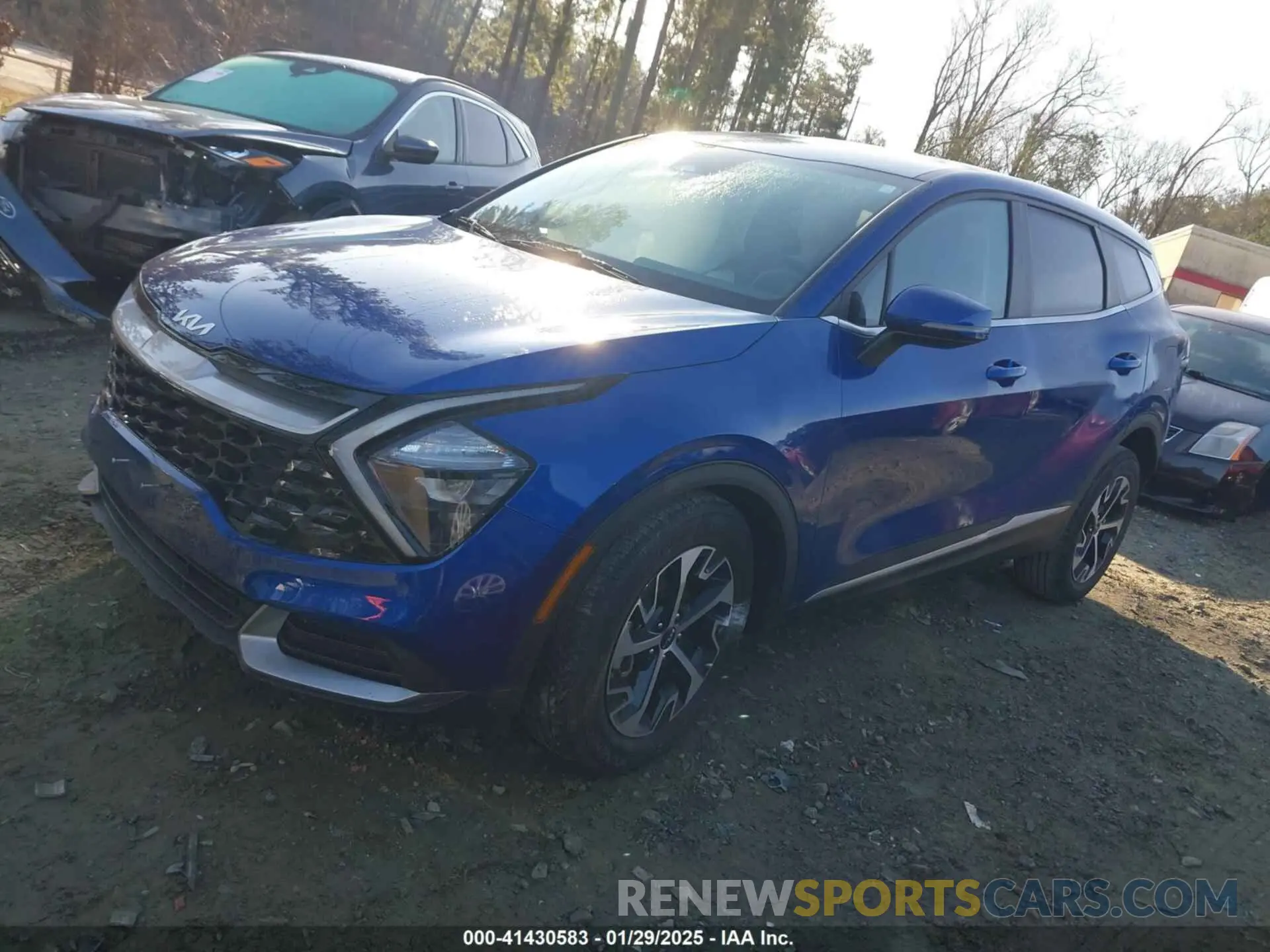 2 Photograph of a damaged car 5XYK33AFXPG026565 KIA SPORTAGE 2023