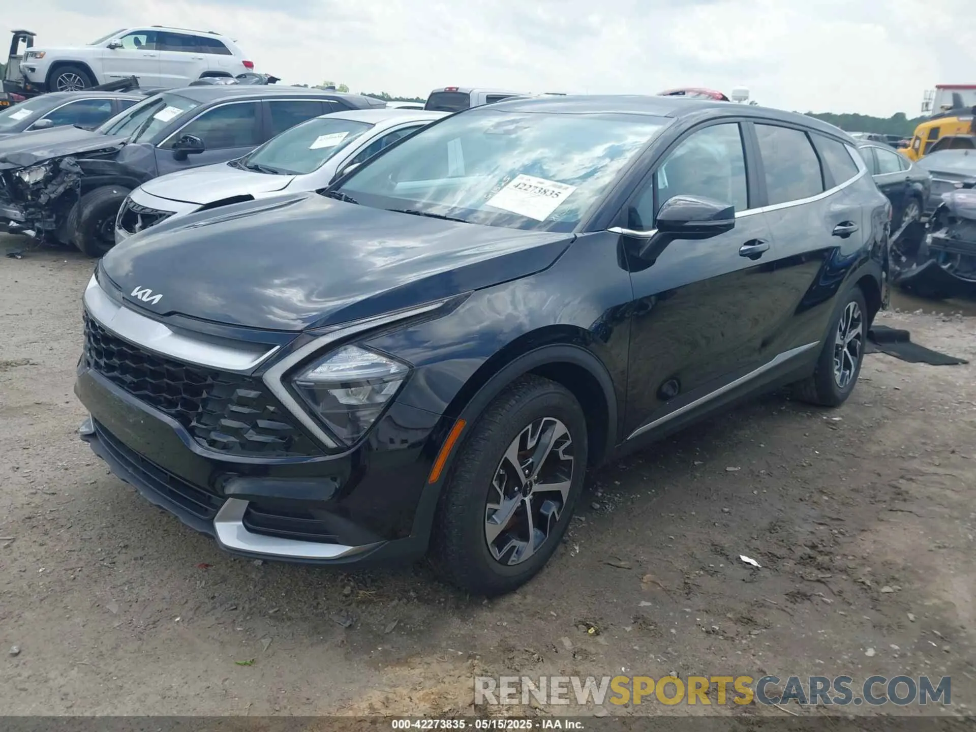 2 Фотография поврежденного автомобиля 5XYK33AFXPG034973 KIA SPORTAGE 2023