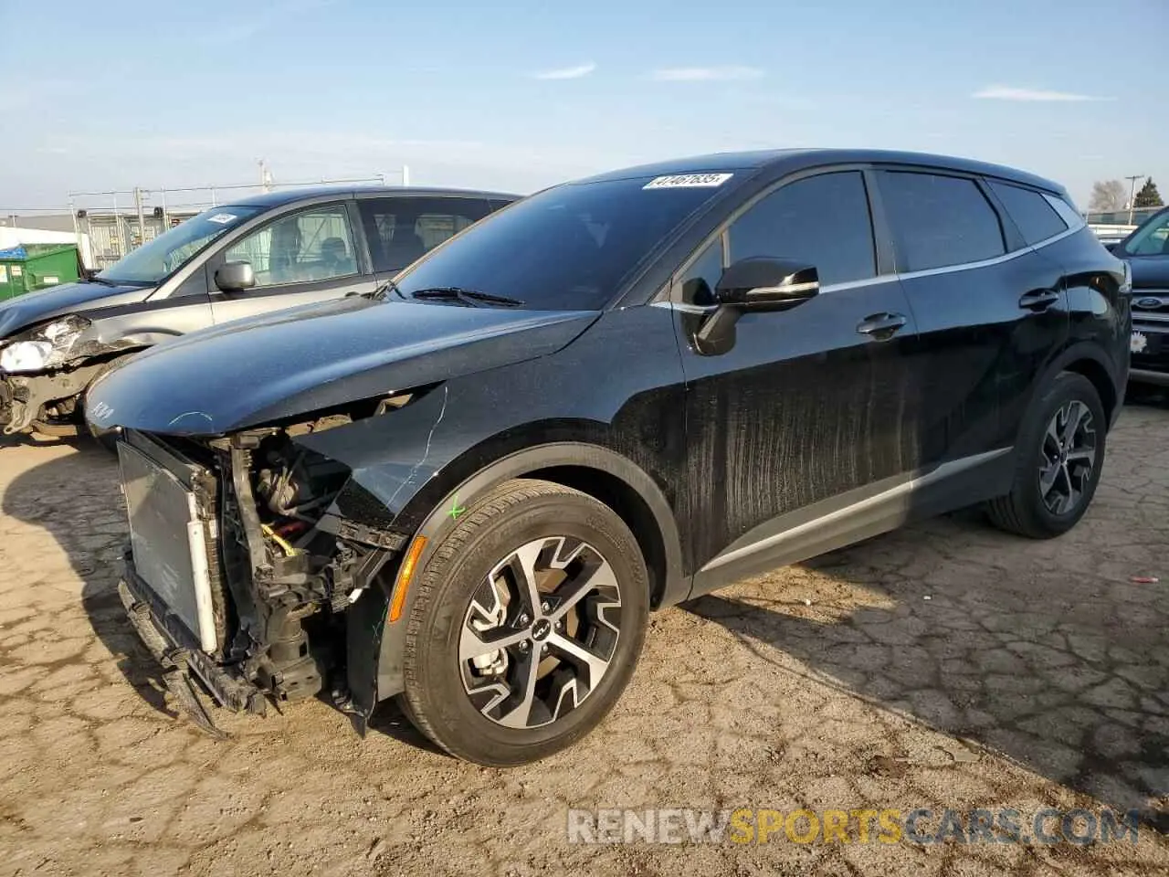 1 Фотография поврежденного автомобиля 5XYK33AFXPG052891 KIA SPORTAGE 2023