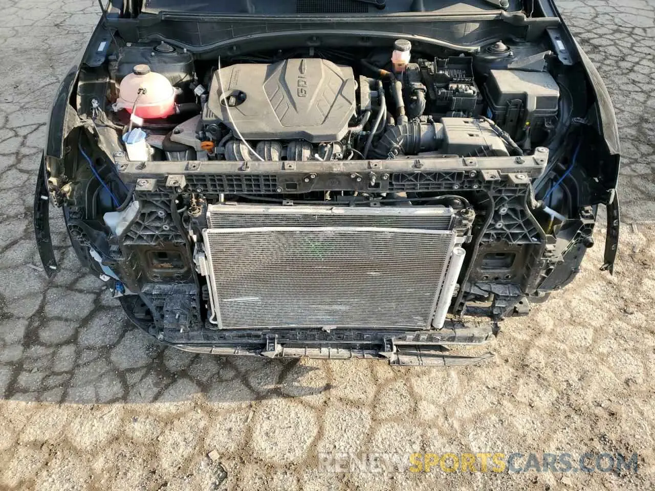 12 Фотография поврежденного автомобиля 5XYK33AFXPG052891 KIA SPORTAGE 2023