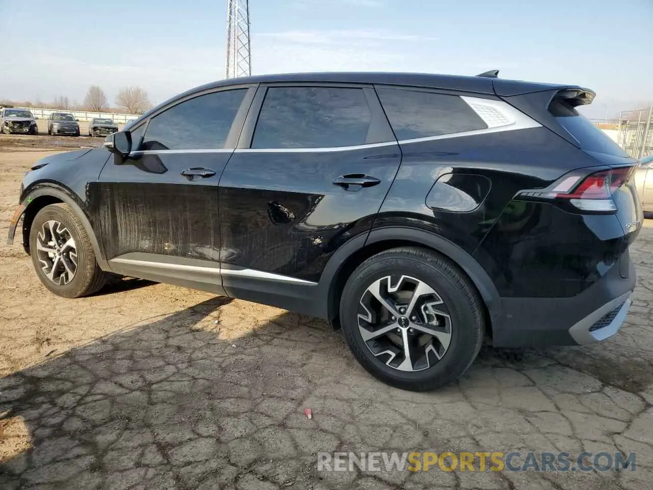 2 Фотография поврежденного автомобиля 5XYK33AFXPG052891 KIA SPORTAGE 2023