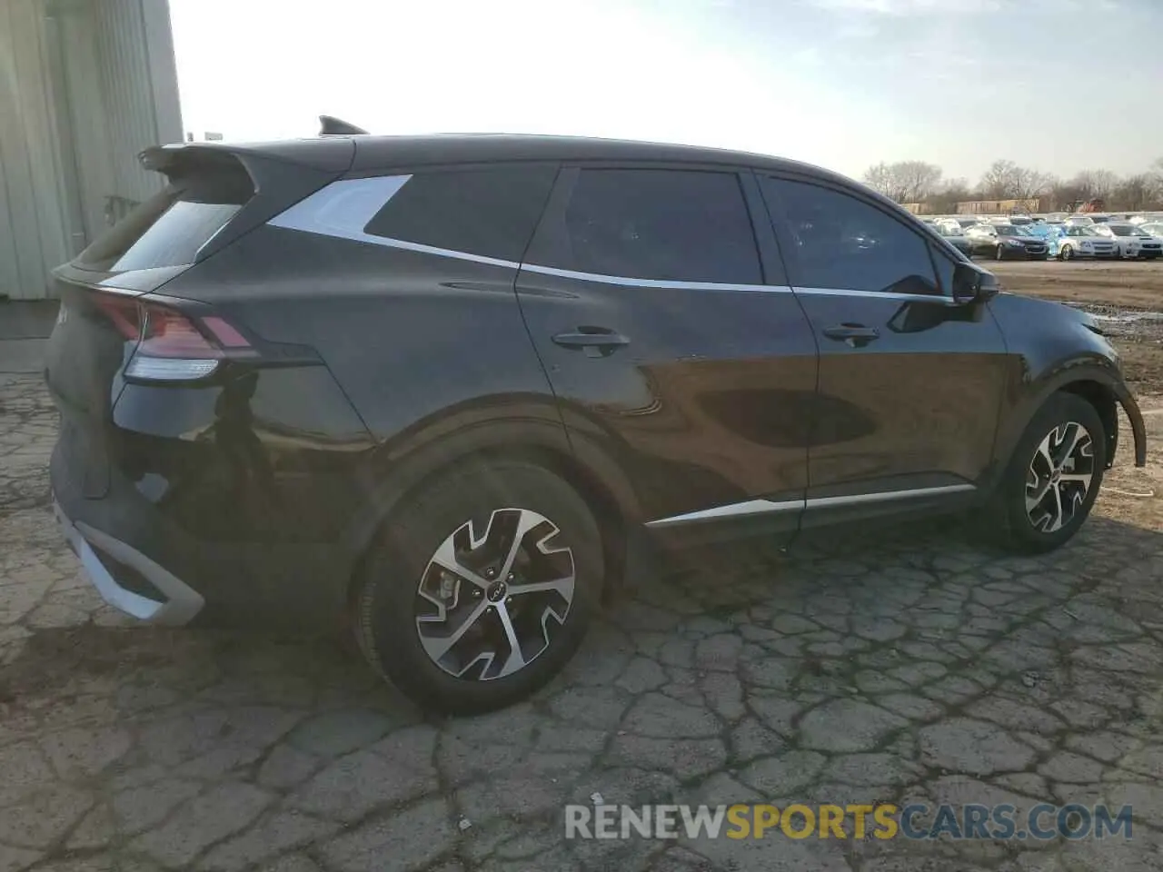 3 Фотография поврежденного автомобиля 5XYK33AFXPG052891 KIA SPORTAGE 2023
