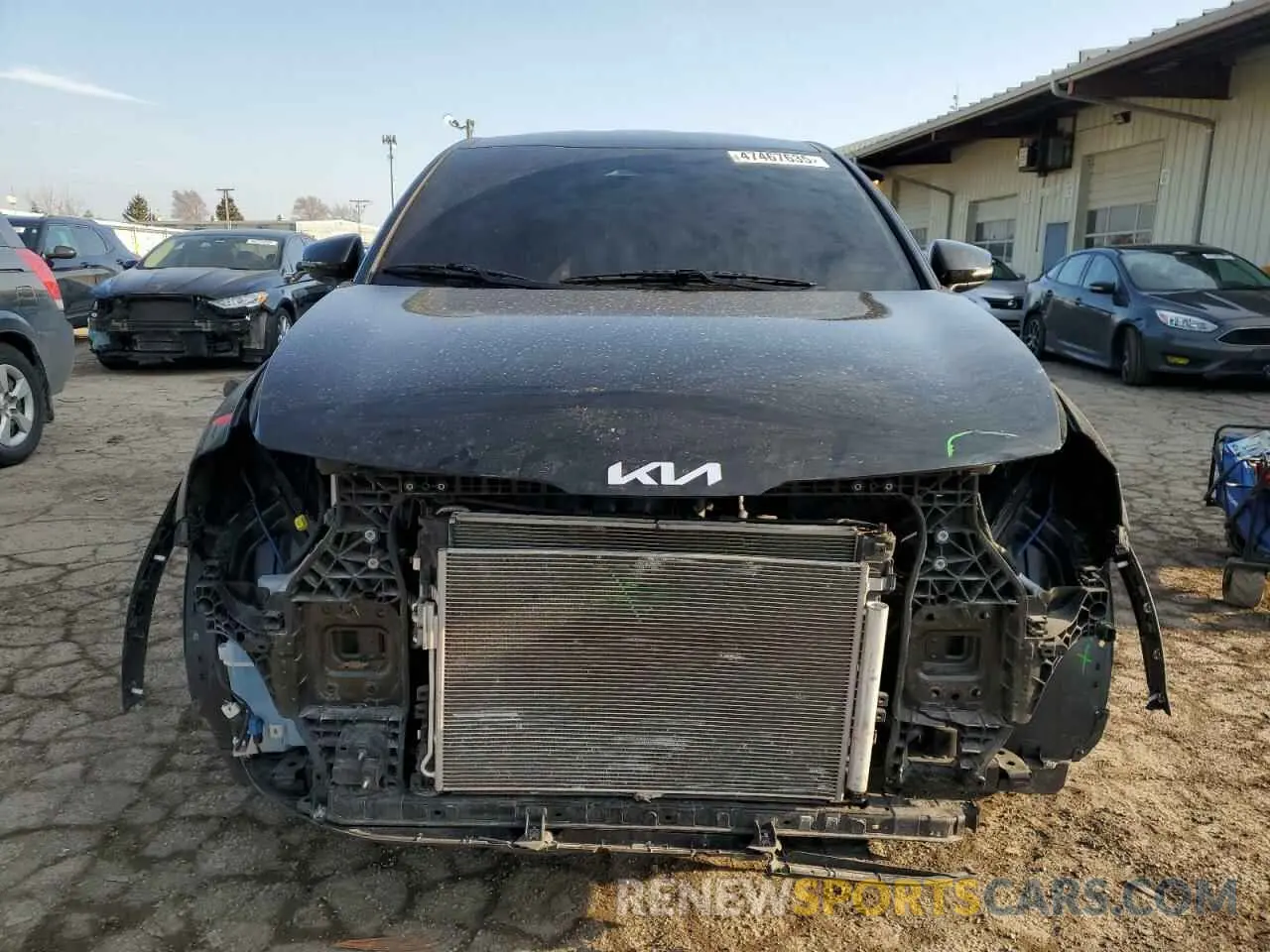 5 Фотография поврежденного автомобиля 5XYK33AFXPG052891 KIA SPORTAGE 2023
