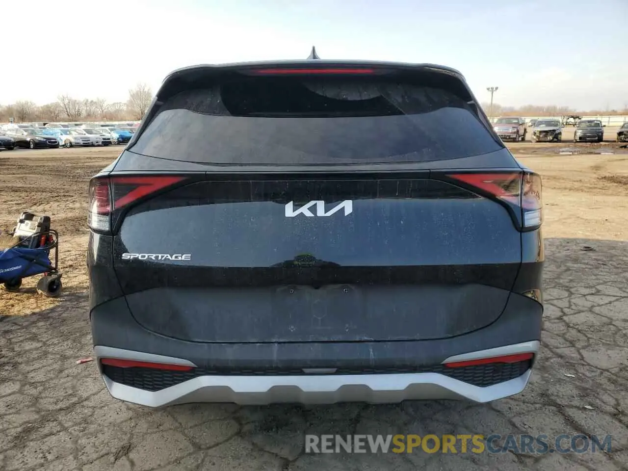 6 Фотография поврежденного автомобиля 5XYK33AFXPG052891 KIA SPORTAGE 2023