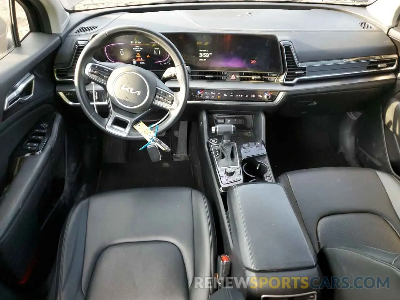 8 Фотография поврежденного автомобиля 5XYK33AFXPG052891 KIA SPORTAGE 2023