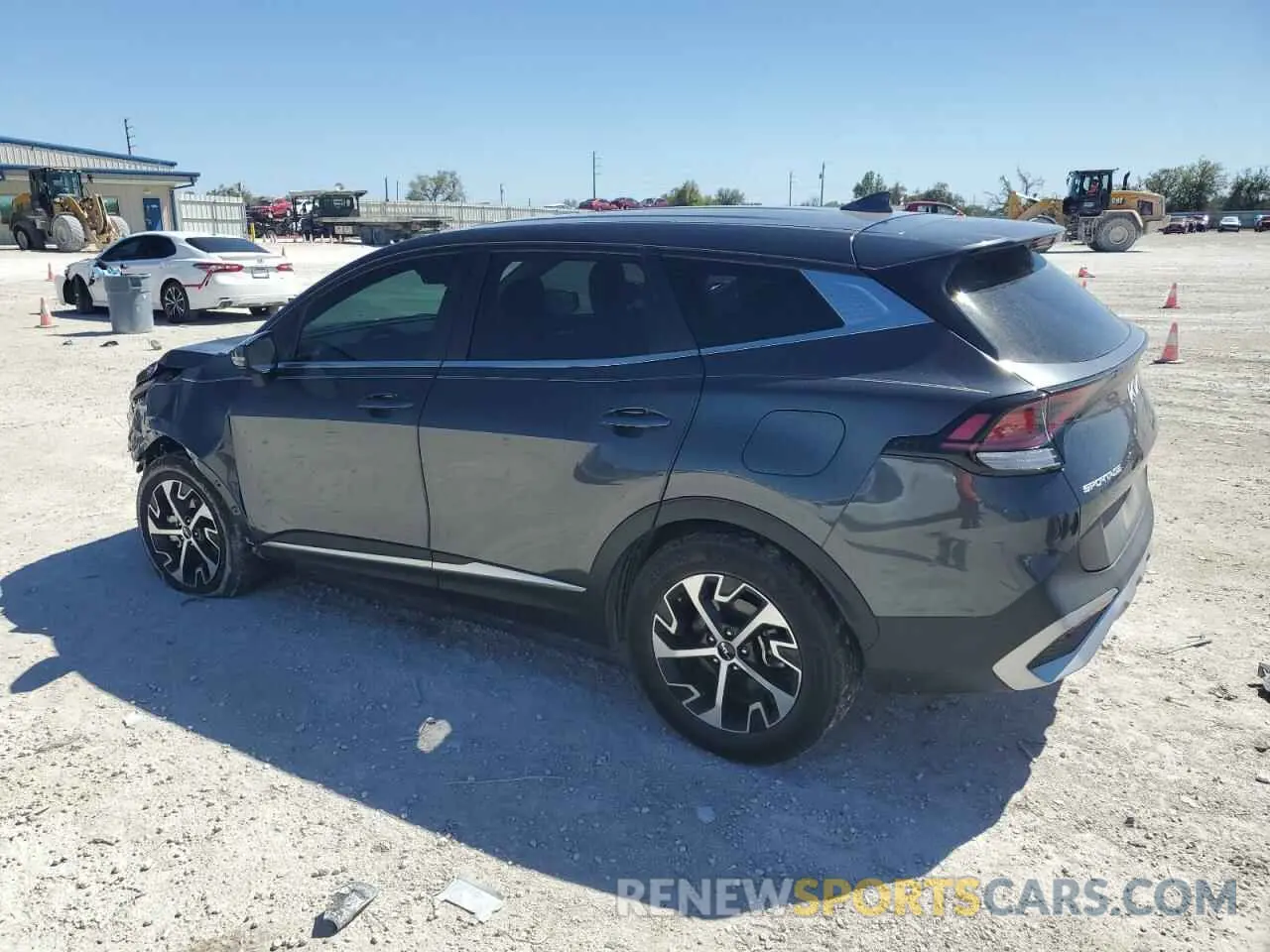2 Фотография поврежденного автомобиля 5XYK33AFXPG061008 KIA SPORTAGE 2023