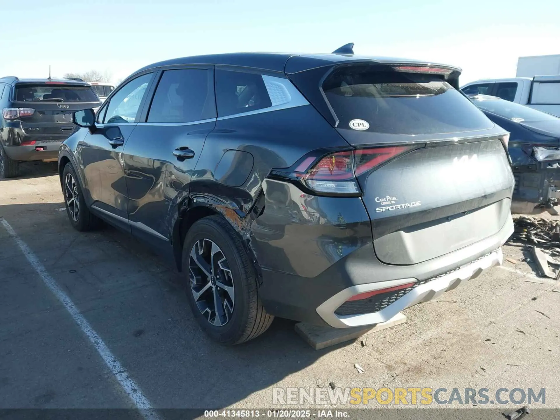 3 Фотография поврежденного автомобиля 5XYK33AFXPG107310 KIA SPORTAGE 2023