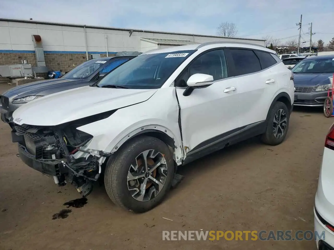 1 Photograph of a damaged car 5XYK3CAF1PG121287 KIA SPORTAGE 2023