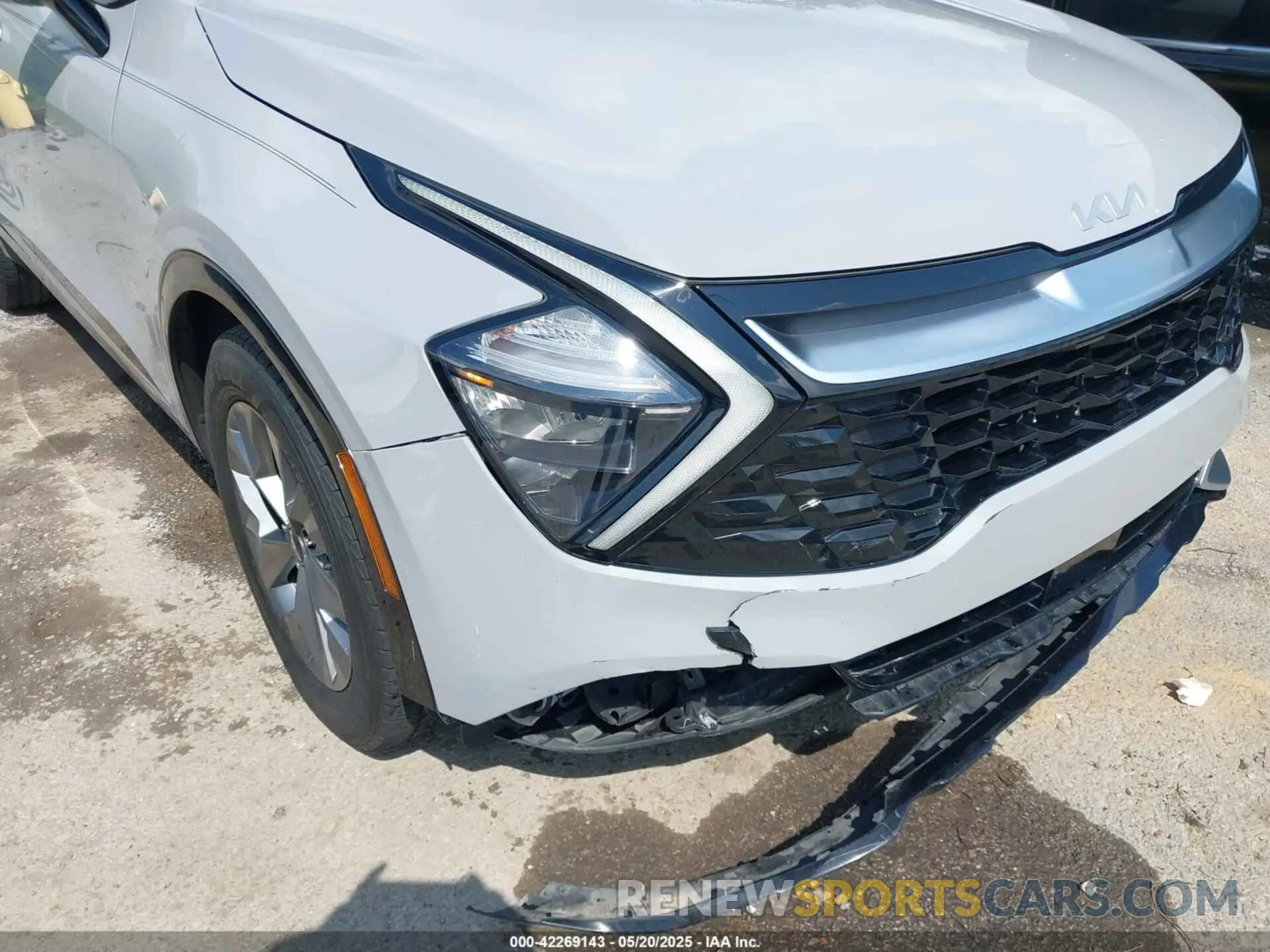 6 Photograph of a damaged car 5XYK43AFXPG089145 KIA SPORTAGE 2023