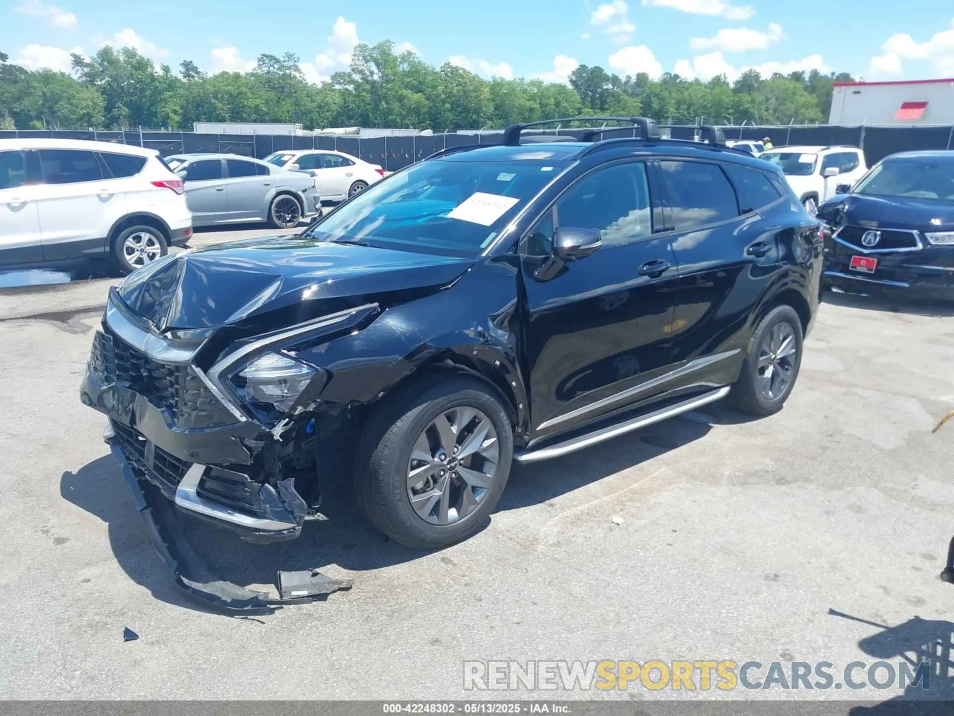 2 Фотография поврежденного автомобиля 5XYK4CAF6PG103395 KIA SPORTAGE 2023