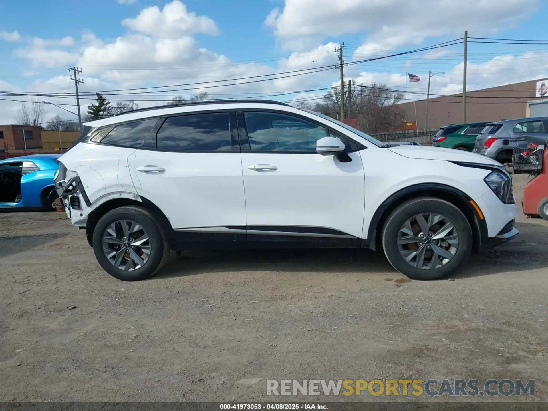 13 Photograph of a damaged car 5XYK4CAF6PG119046 KIA SPORTAGE 2023