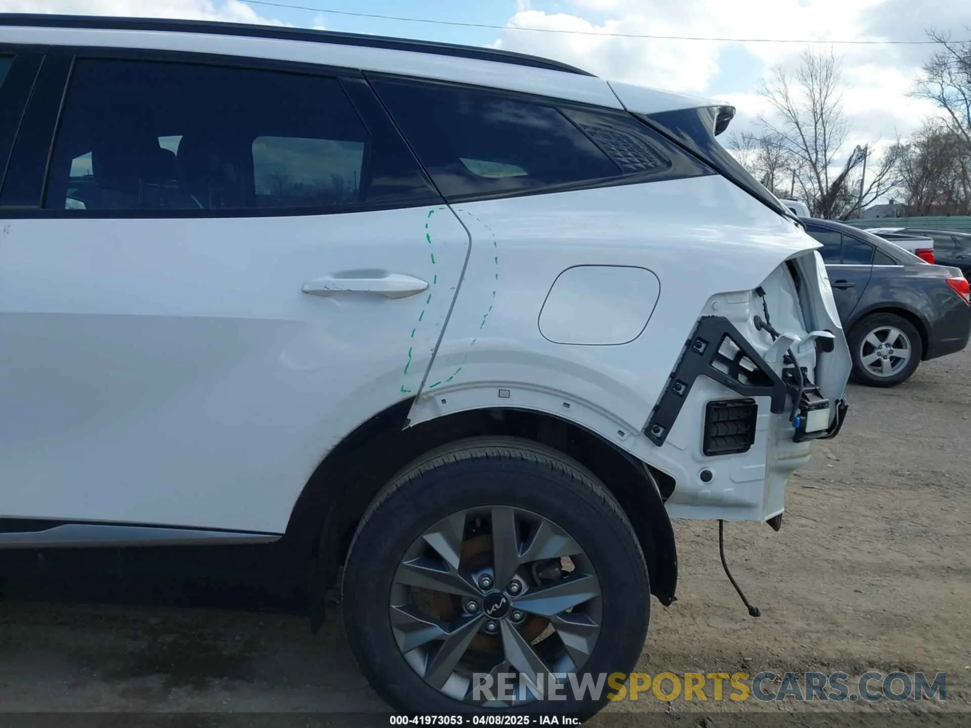 6 Photograph of a damaged car 5XYK4CAF6PG119046 KIA SPORTAGE 2023