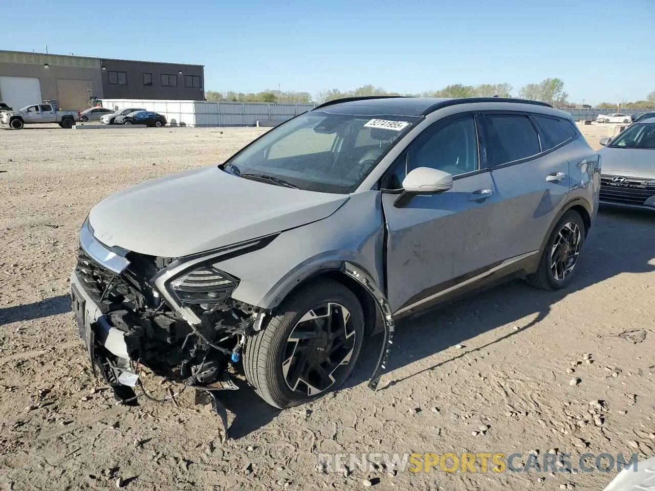 1 Photograph of a damaged car 5XYK53AF0PG050917 KIA SPORTAGE 2023