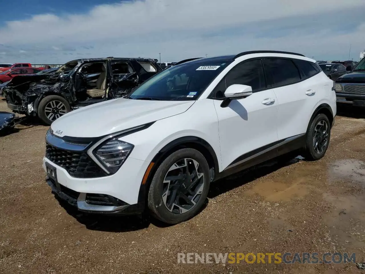 1 Фотография поврежденного автомобиля 5XYK53AF5PG013877 KIA SPORTAGE 2023