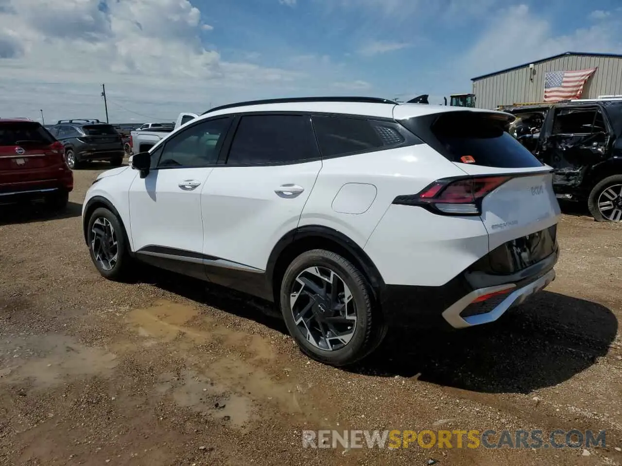 2 Фотография поврежденного автомобиля 5XYK53AF5PG013877 KIA SPORTAGE 2023