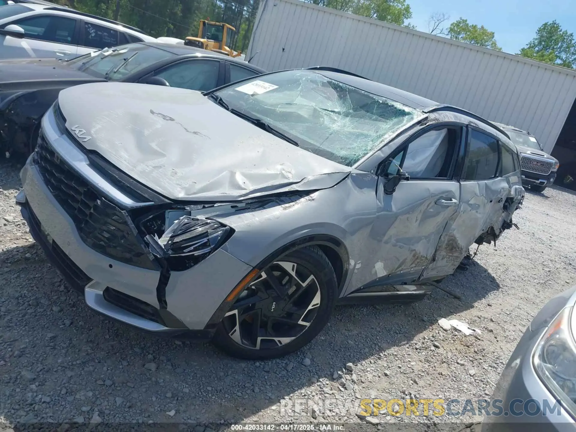 14 Photograph of a damaged car 5XYK53AF8PG025330 KIA SPORTAGE 2023
