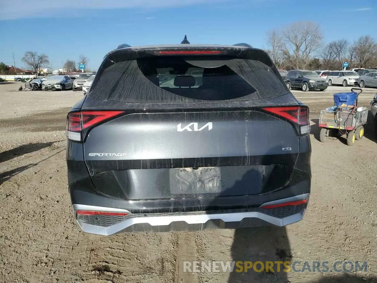 6 Photograph of a damaged car 5XYK5CAF2PG105156 KIA SPORTAGE 2023