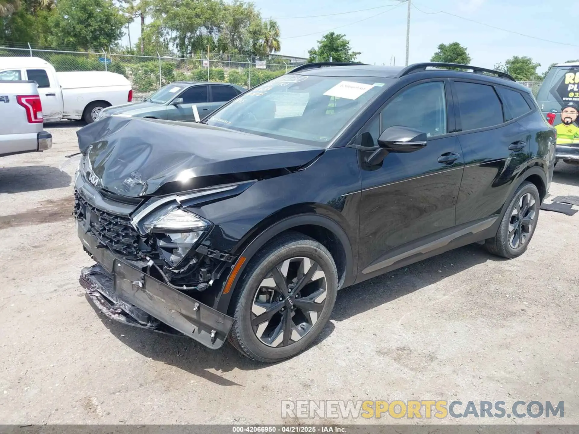 2 Photograph of a damaged car 5XYK6CAF2PG080773 KIA SPORTAGE 2023