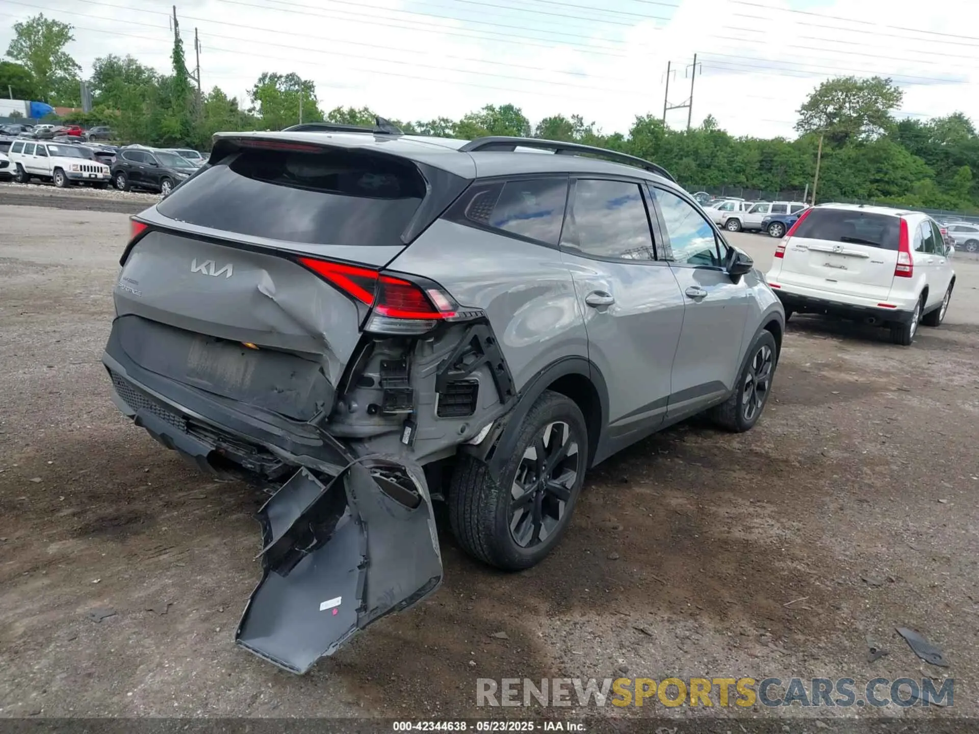 6 Фотография поврежденного автомобиля 5XYK6CAF4PG086123 KIA SPORTAGE 2023