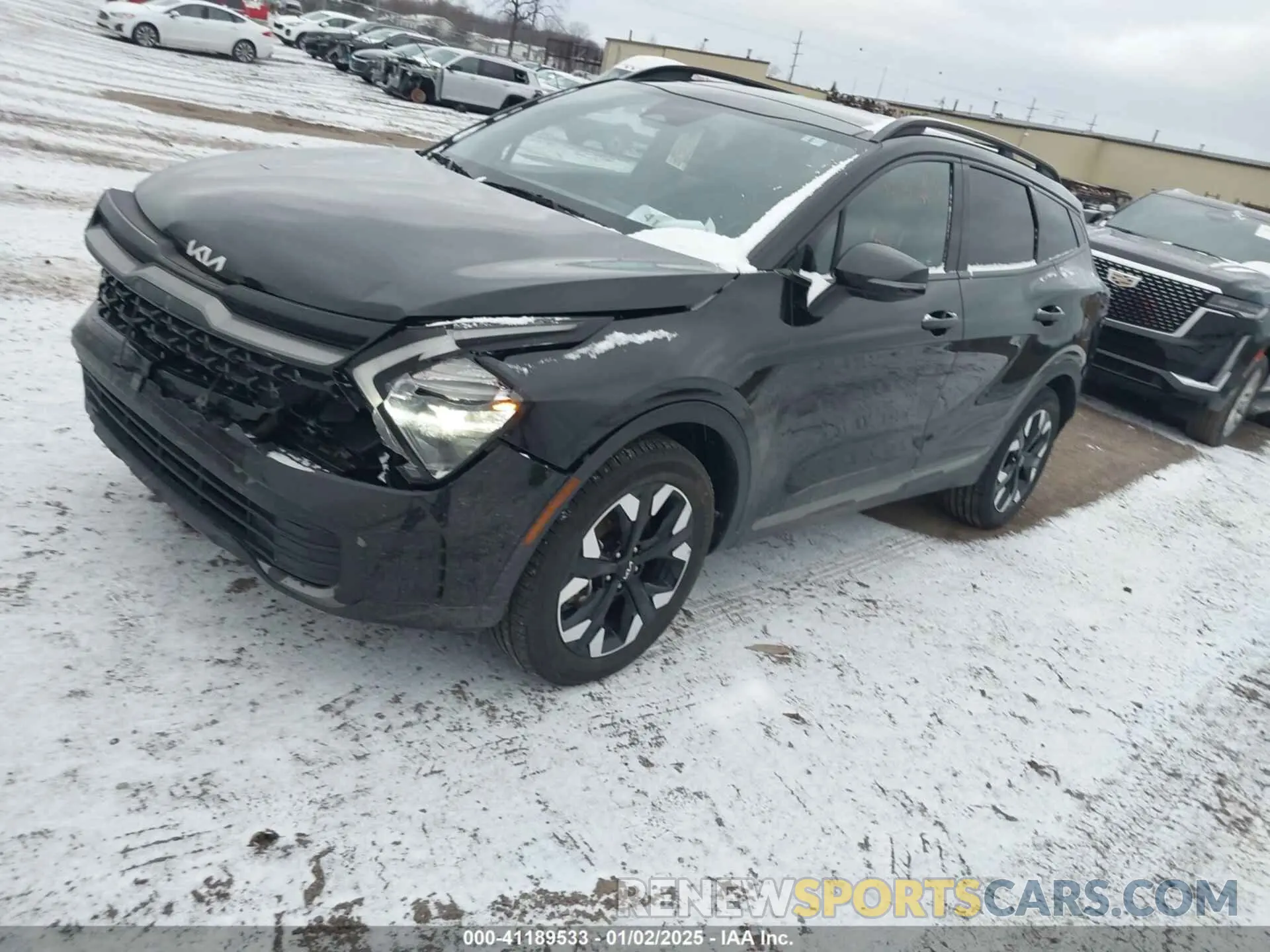2 Фотография поврежденного автомобиля 5XYK6CAF6PG096491 KIA SPORTAGE 2023