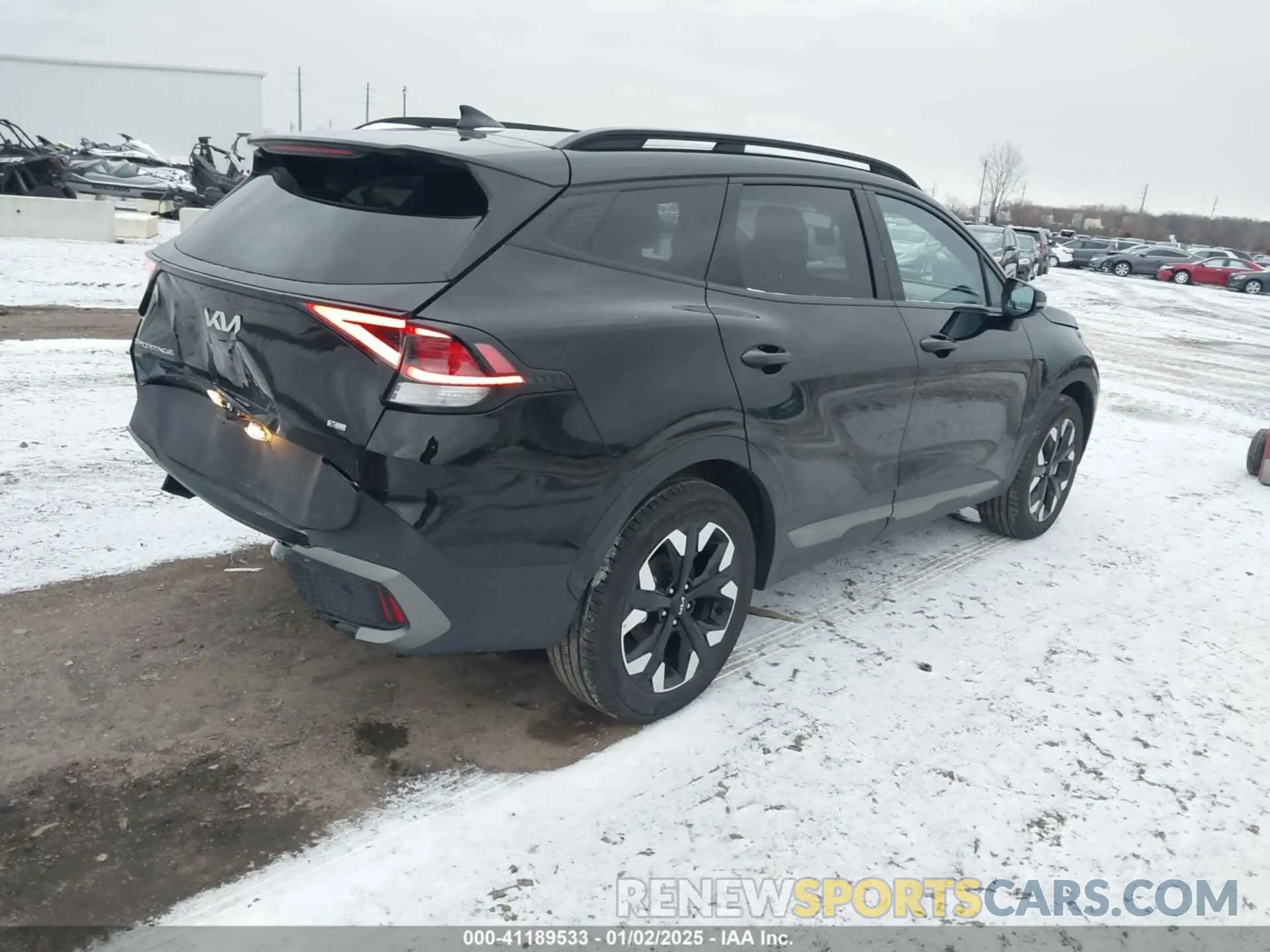 4 Фотография поврежденного автомобиля 5XYK6CAF6PG096491 KIA SPORTAGE 2023