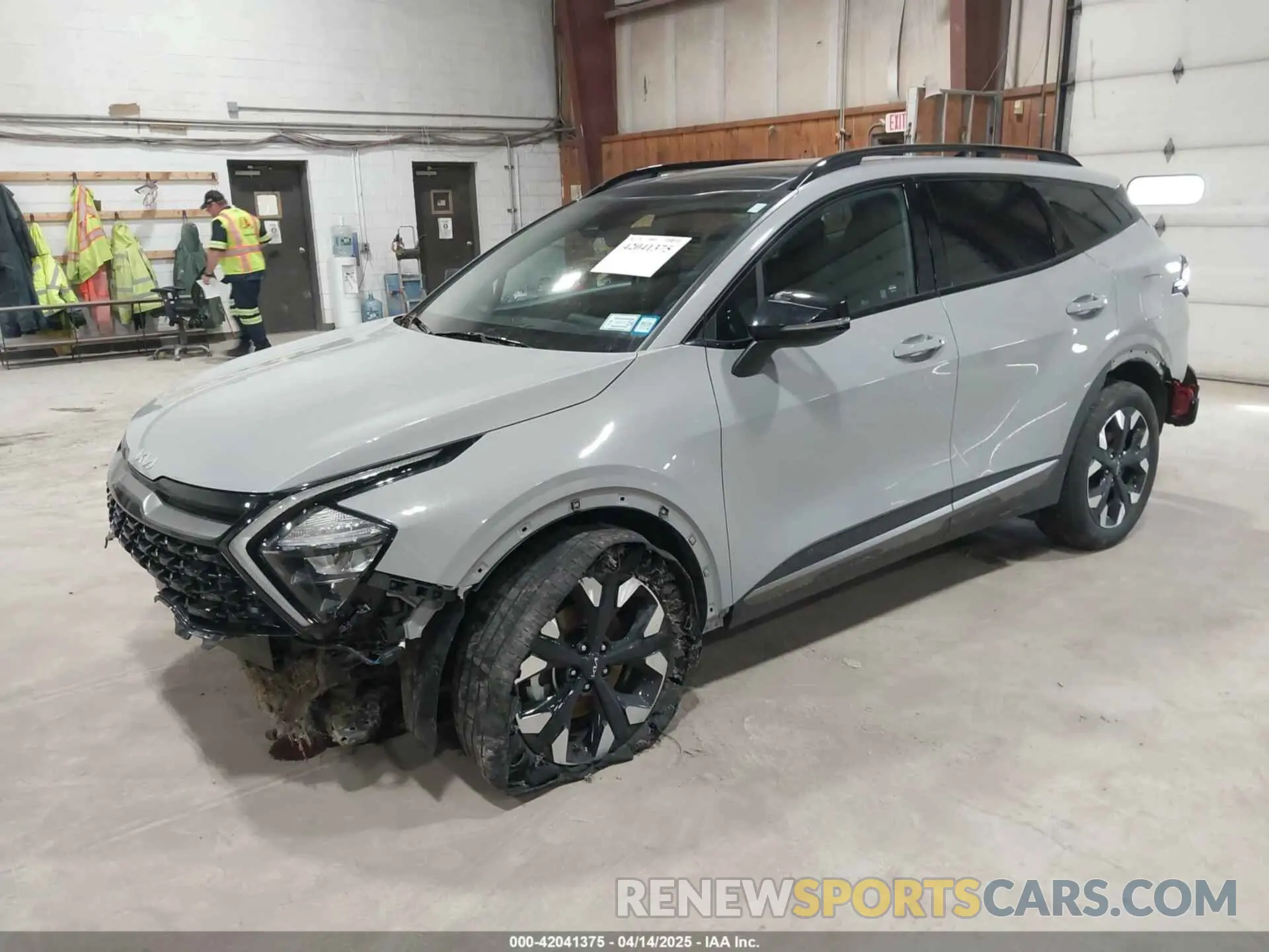 2 Photograph of a damaged car 5XYK6CAF8PG111802 KIA SPORTAGE 2023