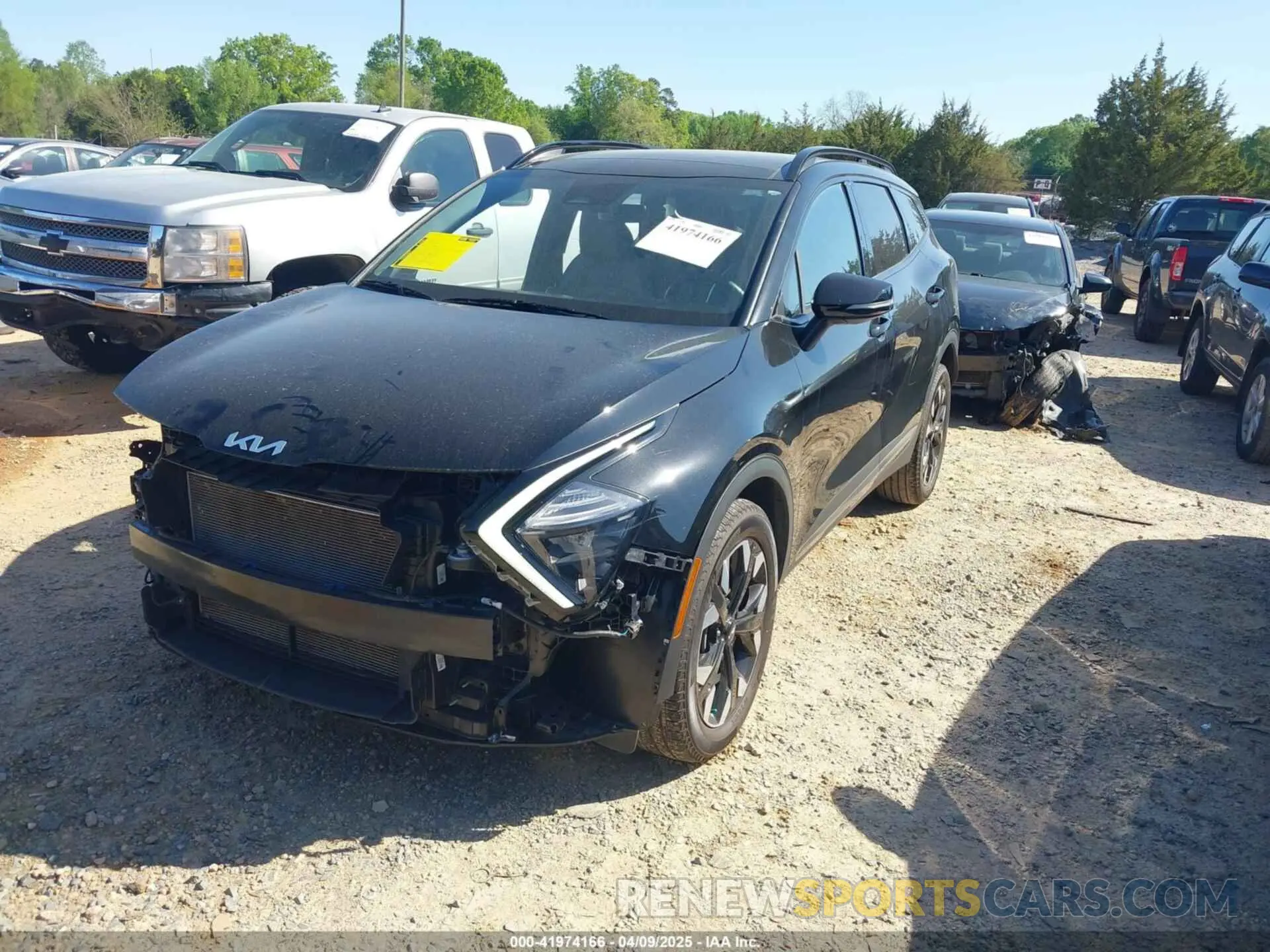 2 Photograph of a damaged car 5XYK6CAF9PG079944 KIA SPORTAGE 2023