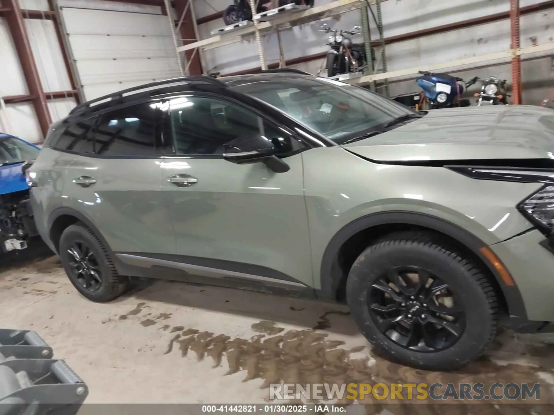 13 Фотография поврежденного автомобиля 5XYK7CAF2PG124221 KIA SPORTAGE 2023